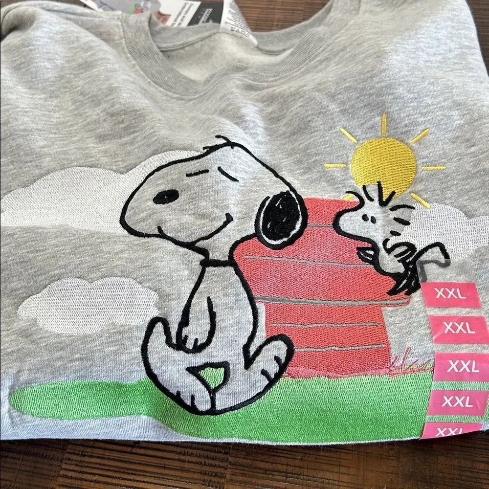 Peanuts Sweatshirts - Gray and Blue and Winnie the Pooh - Picture 2 of 4